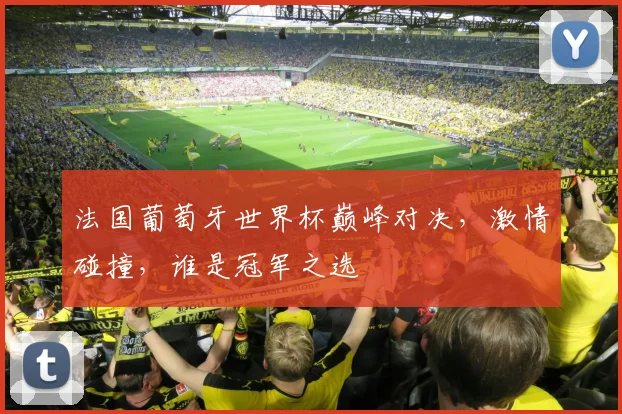 法国葡萄牙世界杯巅峰对决，激情碰撞，谁是冠军之选